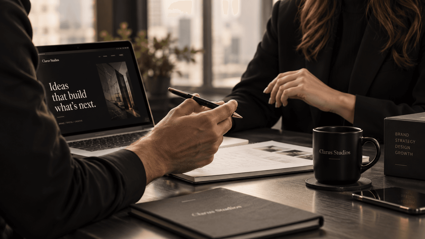Client and business discovery discussion